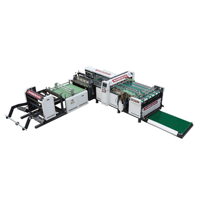 Máquina cortadora y cosedora automática de bolsas MS-QF-800/1270